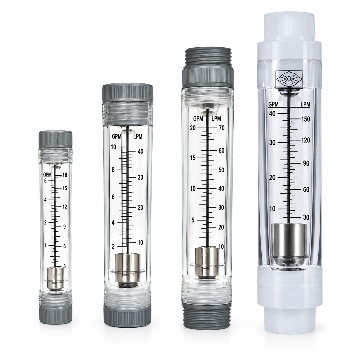 Clear Flow Meter Collection
