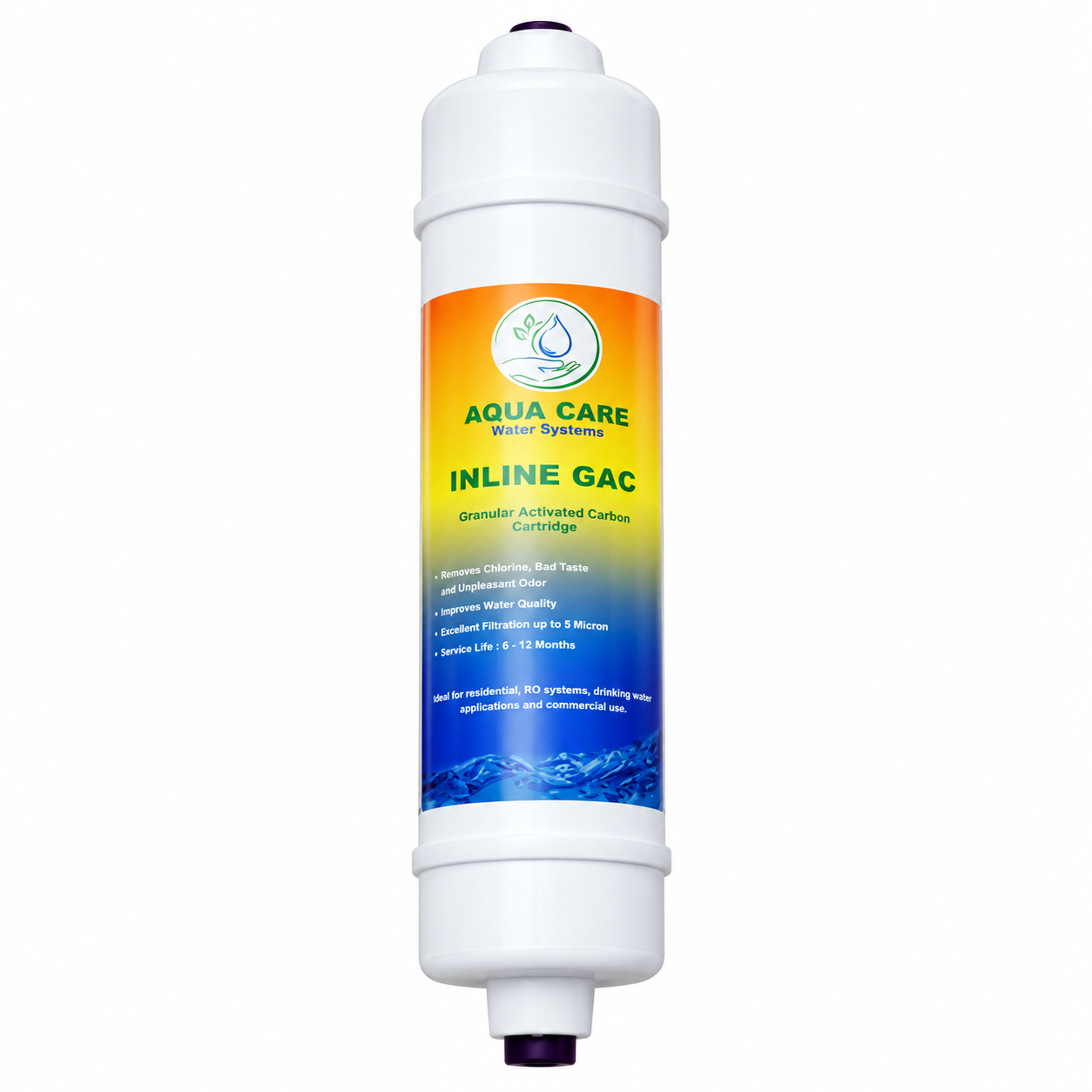 Aqua Care Inline GAC Water Filter
